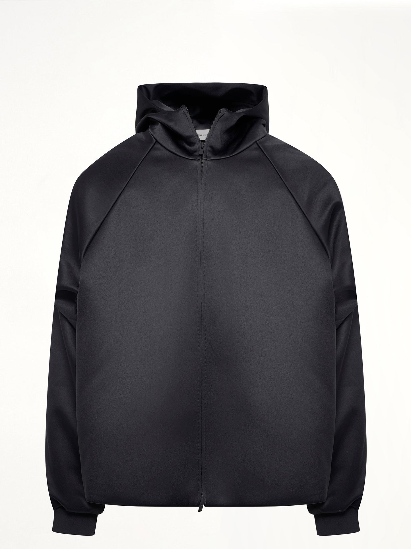 FEAR OF GOD ESSENTIALS Hooded Bomber Jacket (Black)