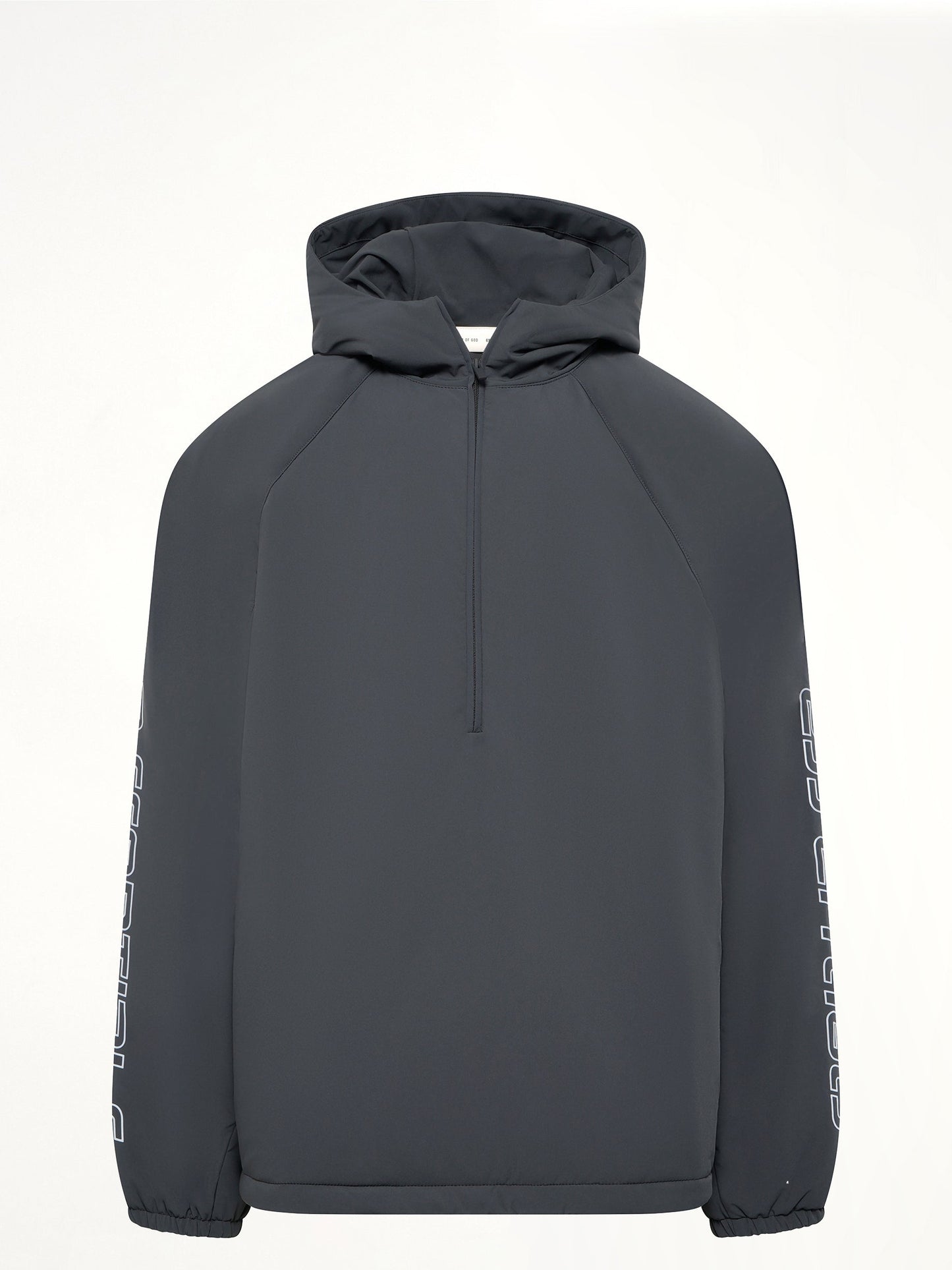 FEAR OF GOD ESSENTIALS Half Zip Anorak (Black)