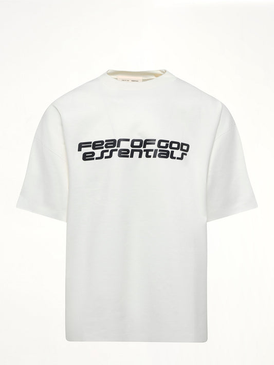 FEAR OF GOD ESSENTIALS 90's Short Sleeve T-Shirt (Ivory)