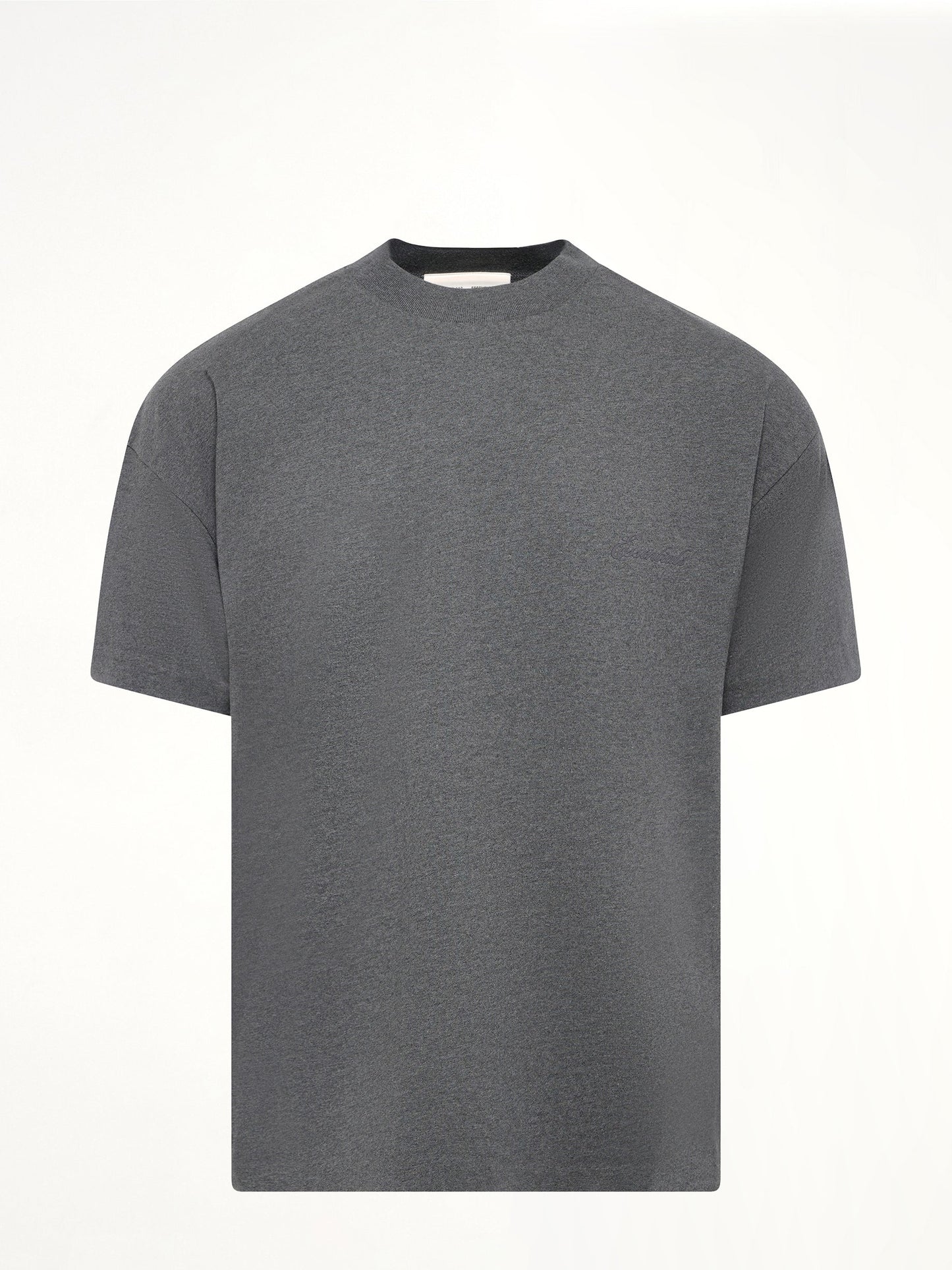 FEAR OF GOD ESSENTIALS Classic Short Sleeve T-Shirt (Charcoal Heather)