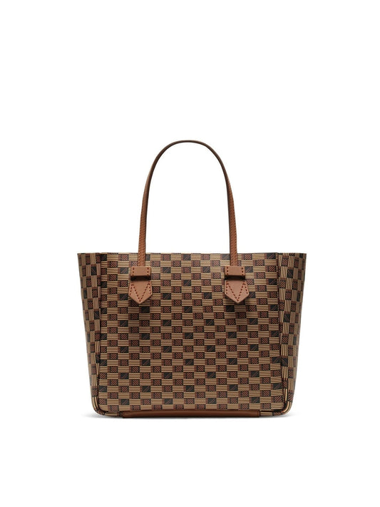 Image of Bags. Productname: MOREAU Calf Leather Vincennes PM in BROWN colour by brand - MOREAU