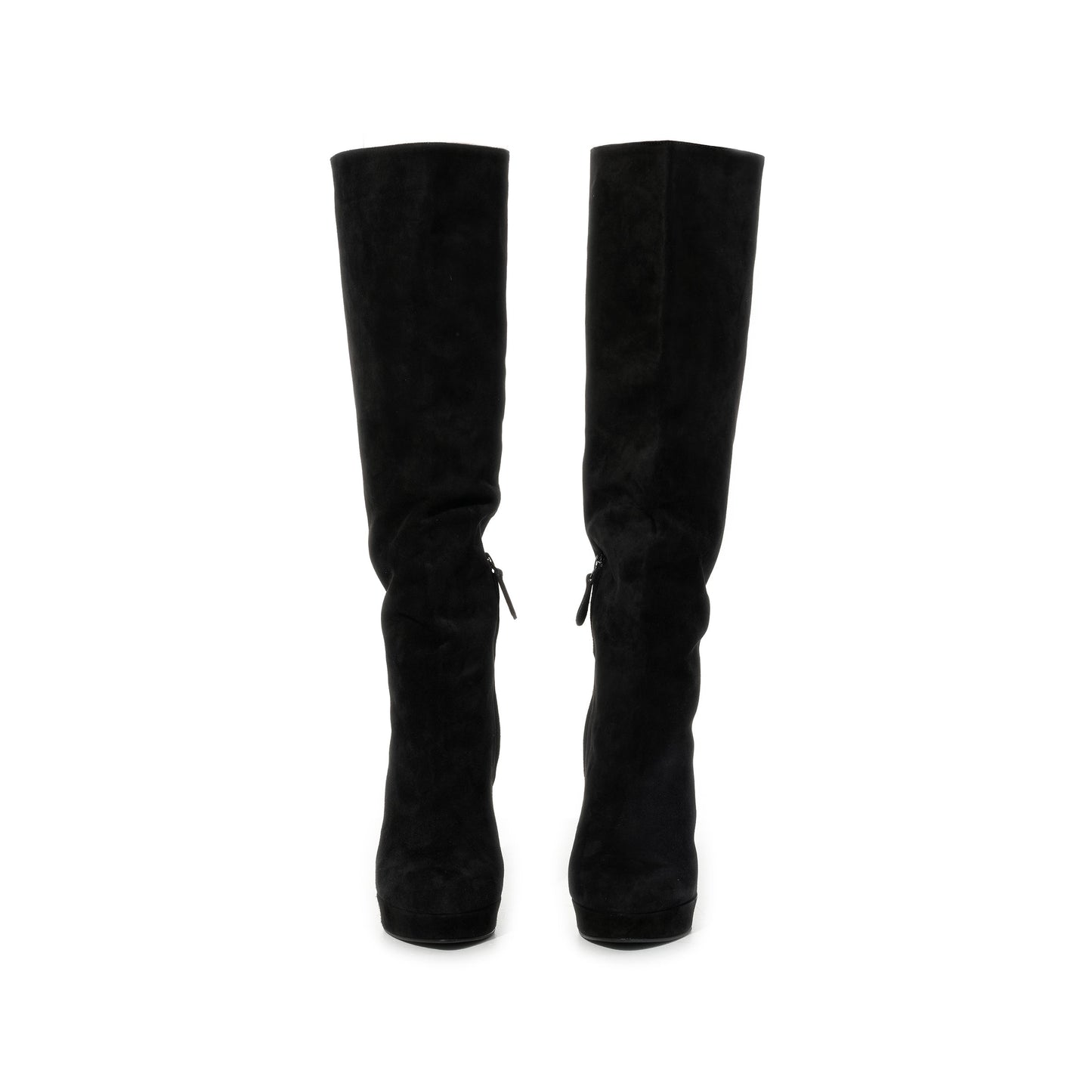 ALEXANDER MCQUEEN Alexander Mcqueen Suede Boots (Black)
