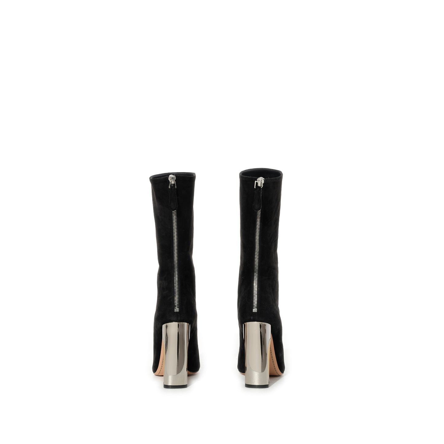 ALEXANDER MCQUEEN Suede Low Boots (Black)