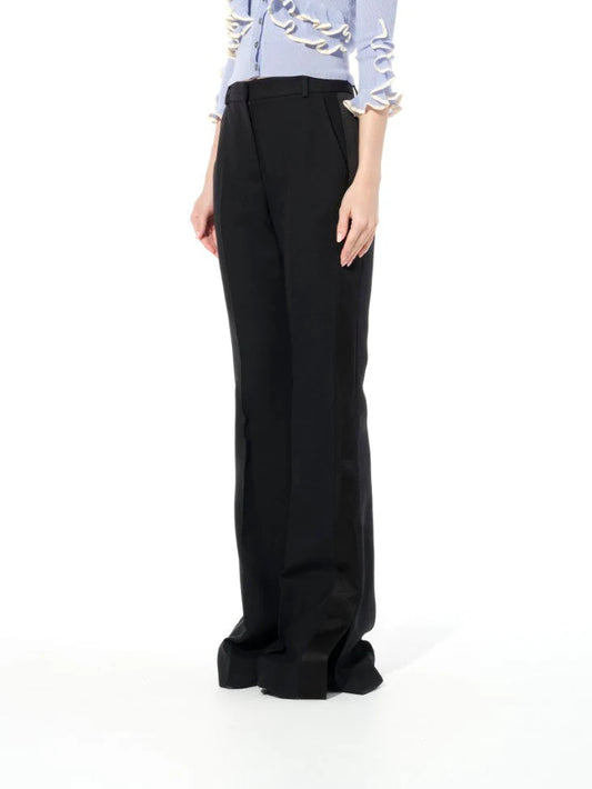 Alexander McQueen Light Wool Pant (Black)