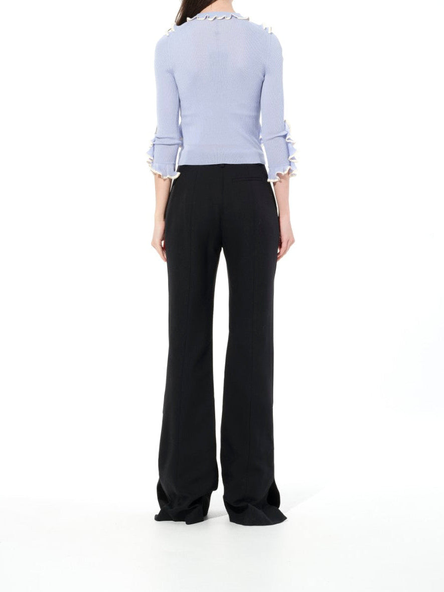 Alexander McQueen Light Wool Pant (Black)