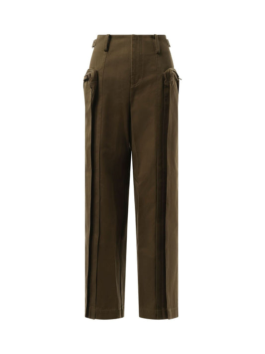 FAX COPY EXPRESS Oversized Cargo Pants (Green)