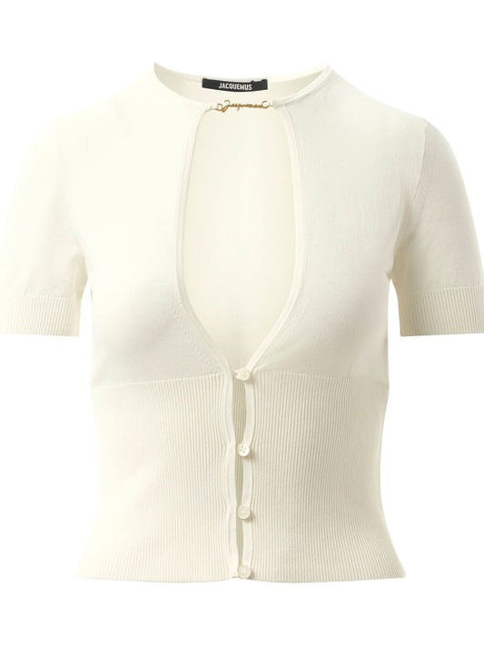 JACQUEMUS Le Haut Pralu MC (White)
