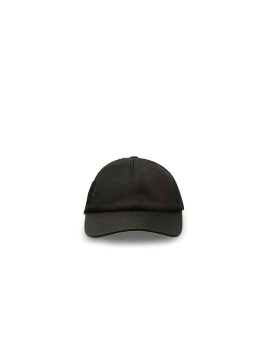 Image of Hats. Productname: JACQUEMUS La Casquette Ovalie Cap in Black colour by brand - JACQUEMUS
