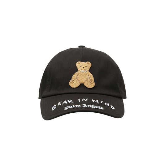 Image of Hats. Productname: PALM ANGELS Bear in BLACK colour by brand - PALM ANGELS