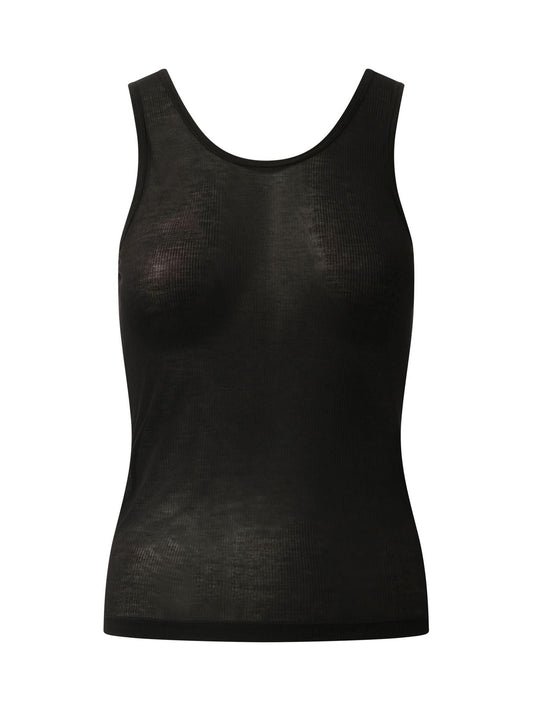 KHAITE Johnnie Top (Black)