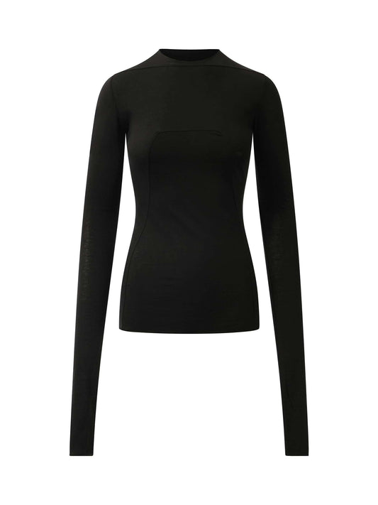 RICK OWENS Cashmere EDFU Top (Black)