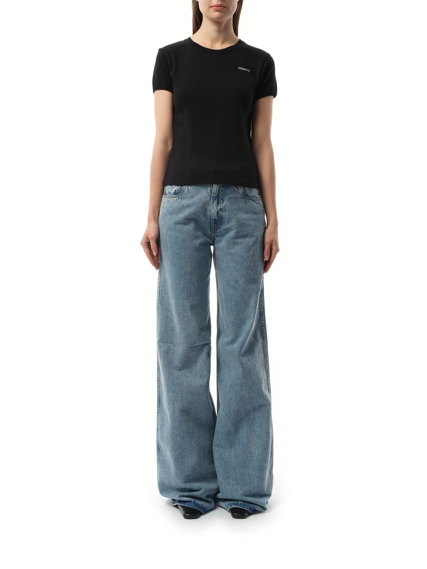COPERNI Logo Slim Fit T-Shirt (Black)