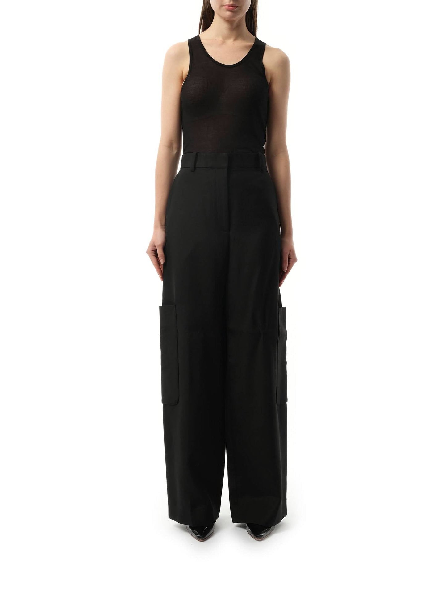 KHAITE Caiton Pant (Black)