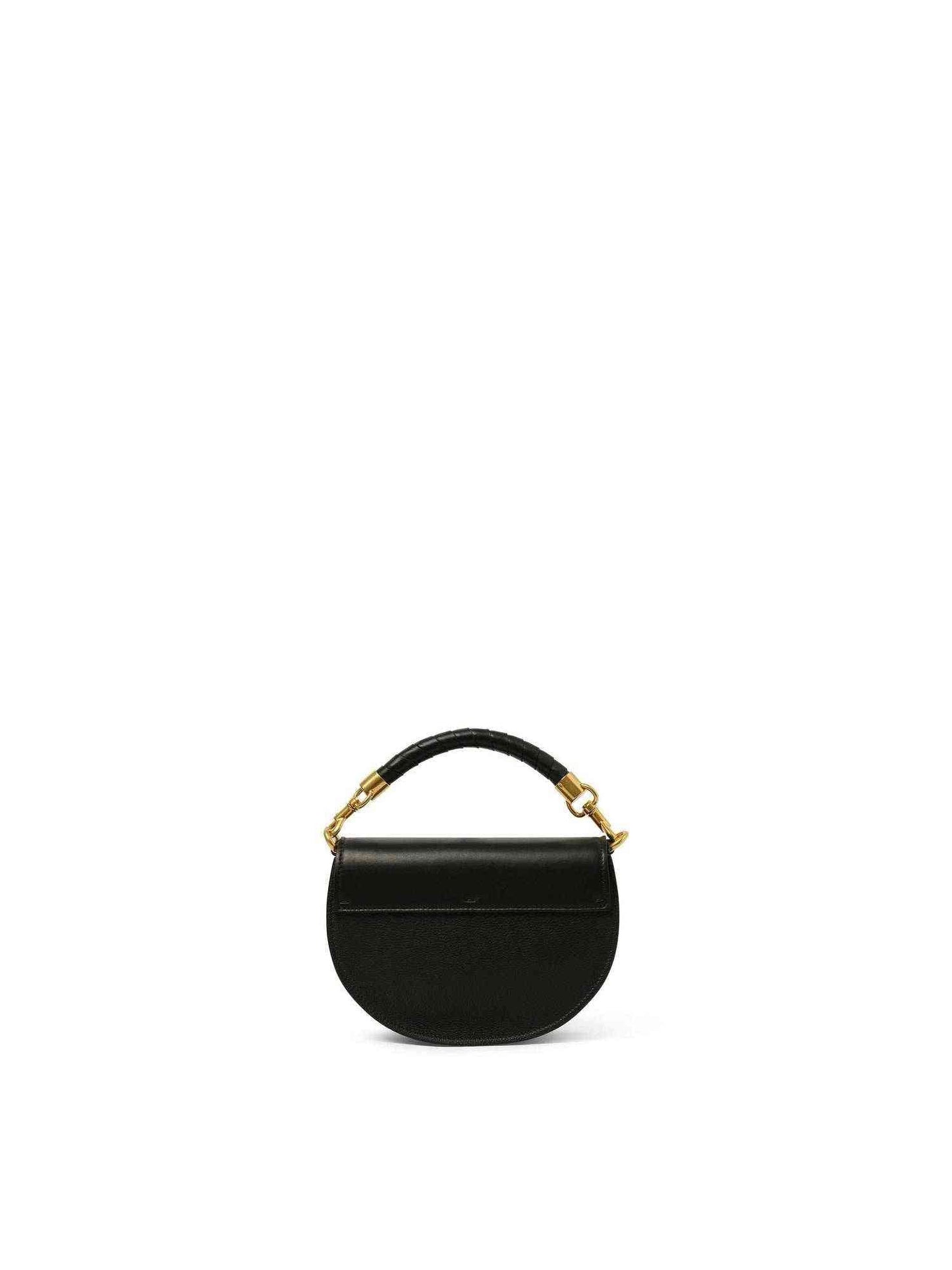 CHLOE Marcie Leather Crossbody Bag (Black)