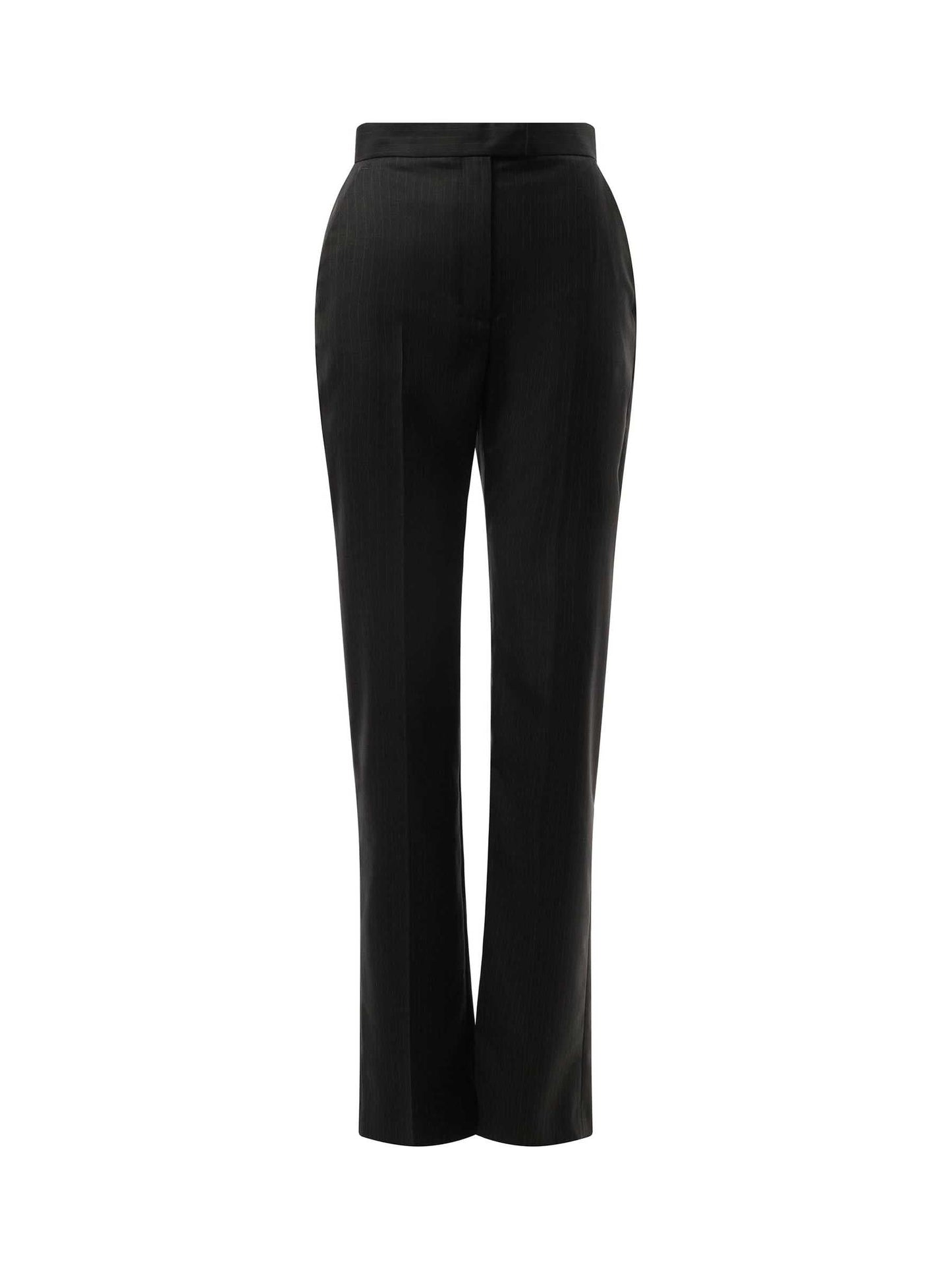 ALEXANDER MCQUEEN Straight Leg Trousers (Grey)