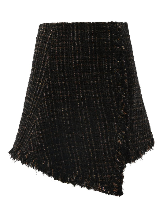 SACAI Tweed Skirt (Black)