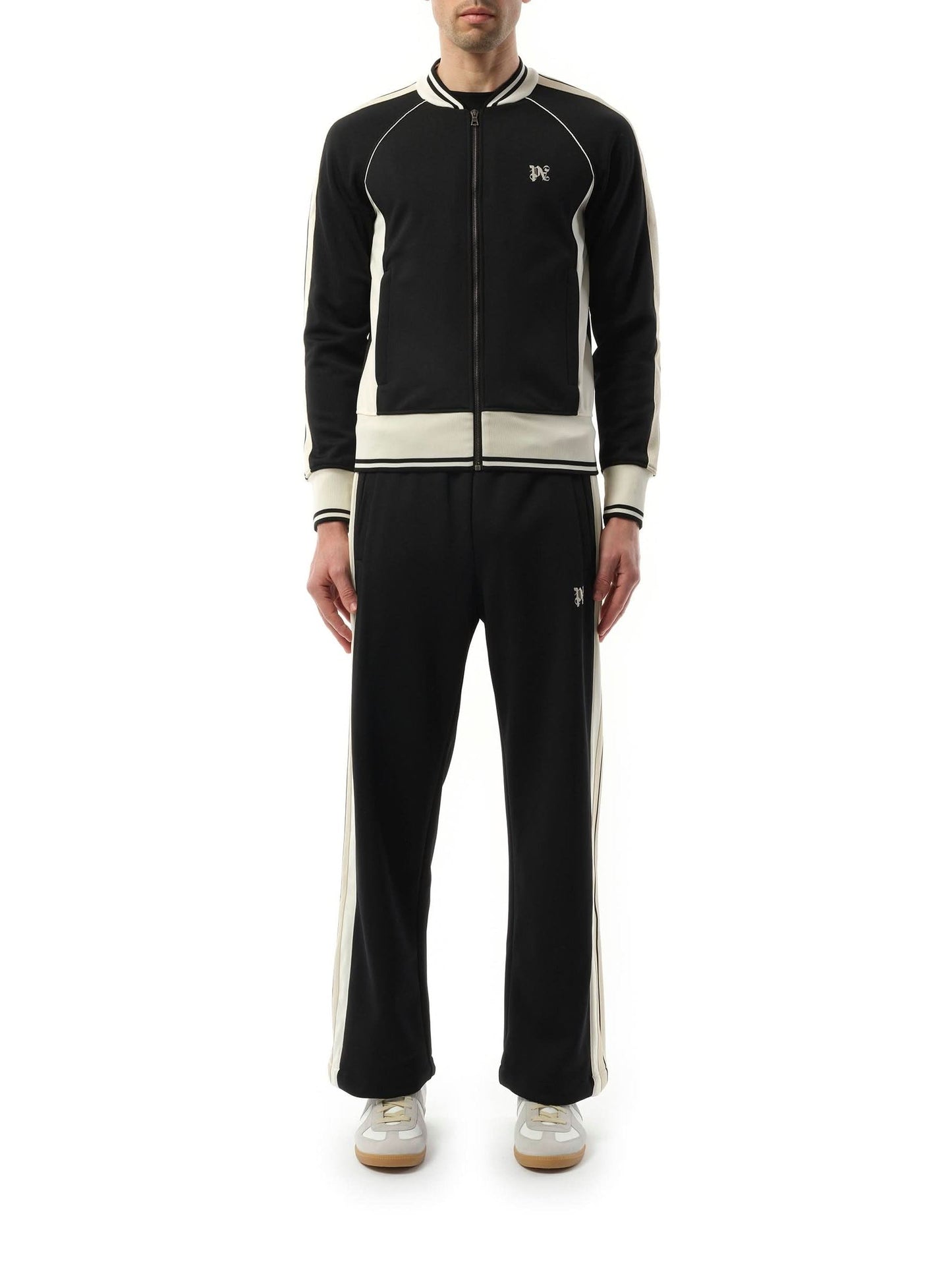 PALM ANGELS New Monogram Track Jacket (Black)