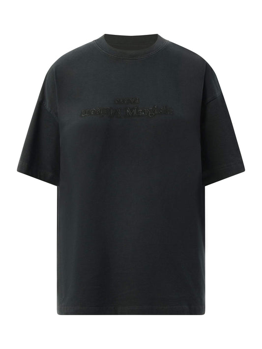 MAISON MARGIELA Memory of Reverse Logo T-Shirt (Black)