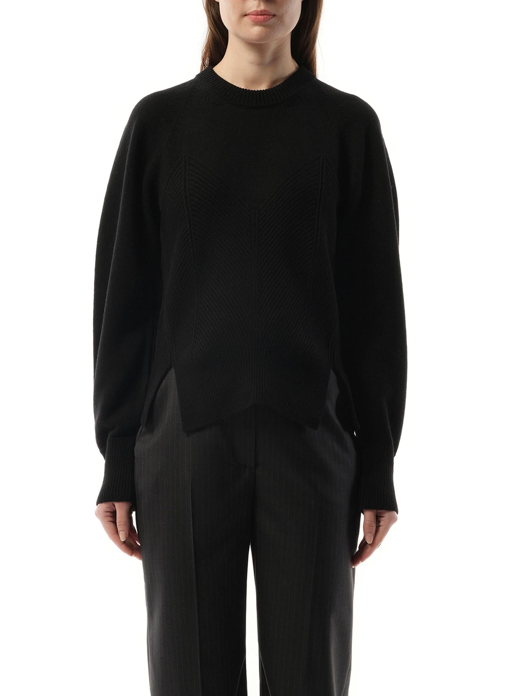 Image of Lingerie. Productname: ALEXANDER MCQUEEN Chevron Corset Jumper in Black colour by brand - ALEXANDER MCQUEEN