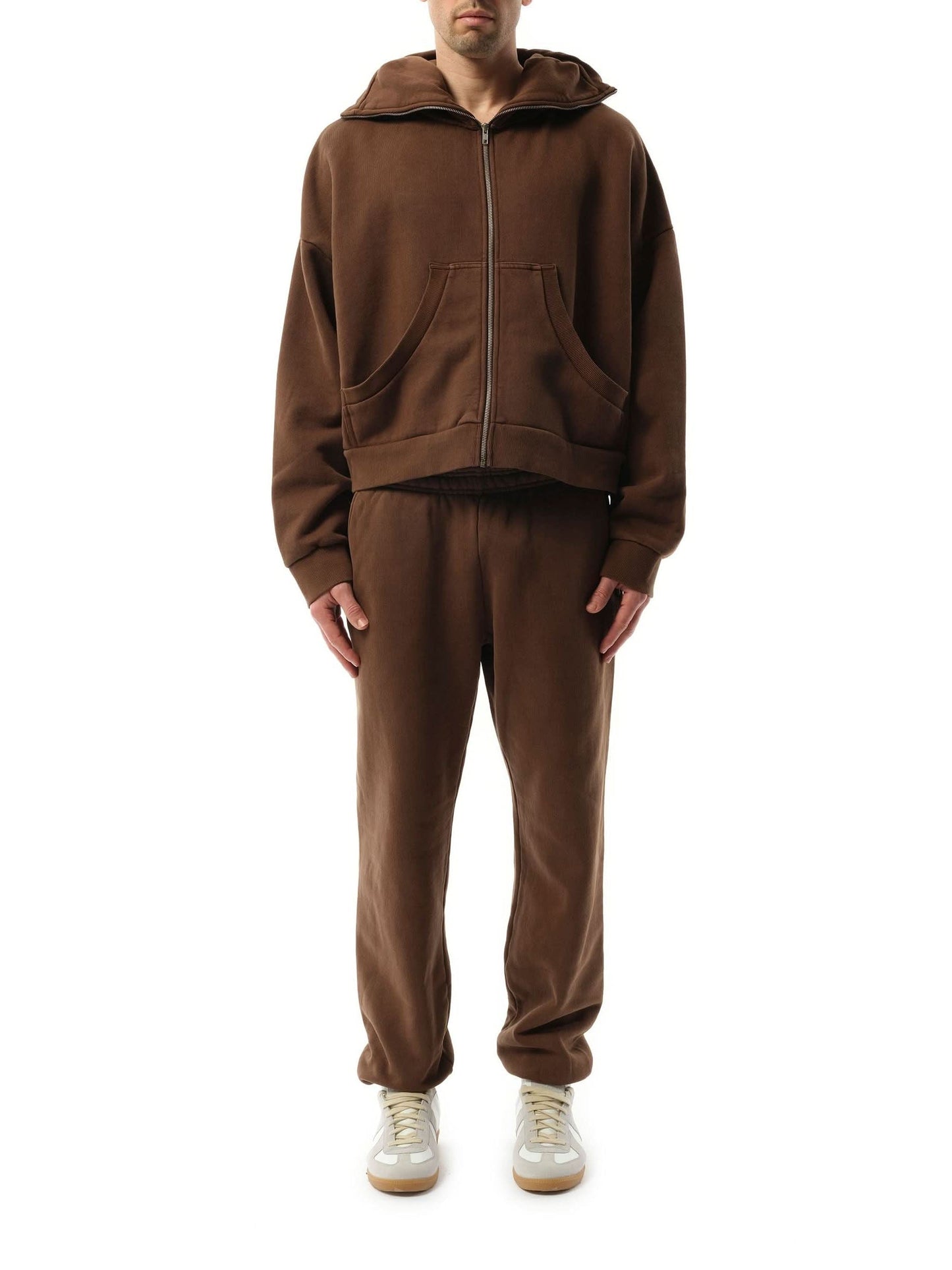 ENTIRE STUDIOS Full Zip Hoodie (Brown)