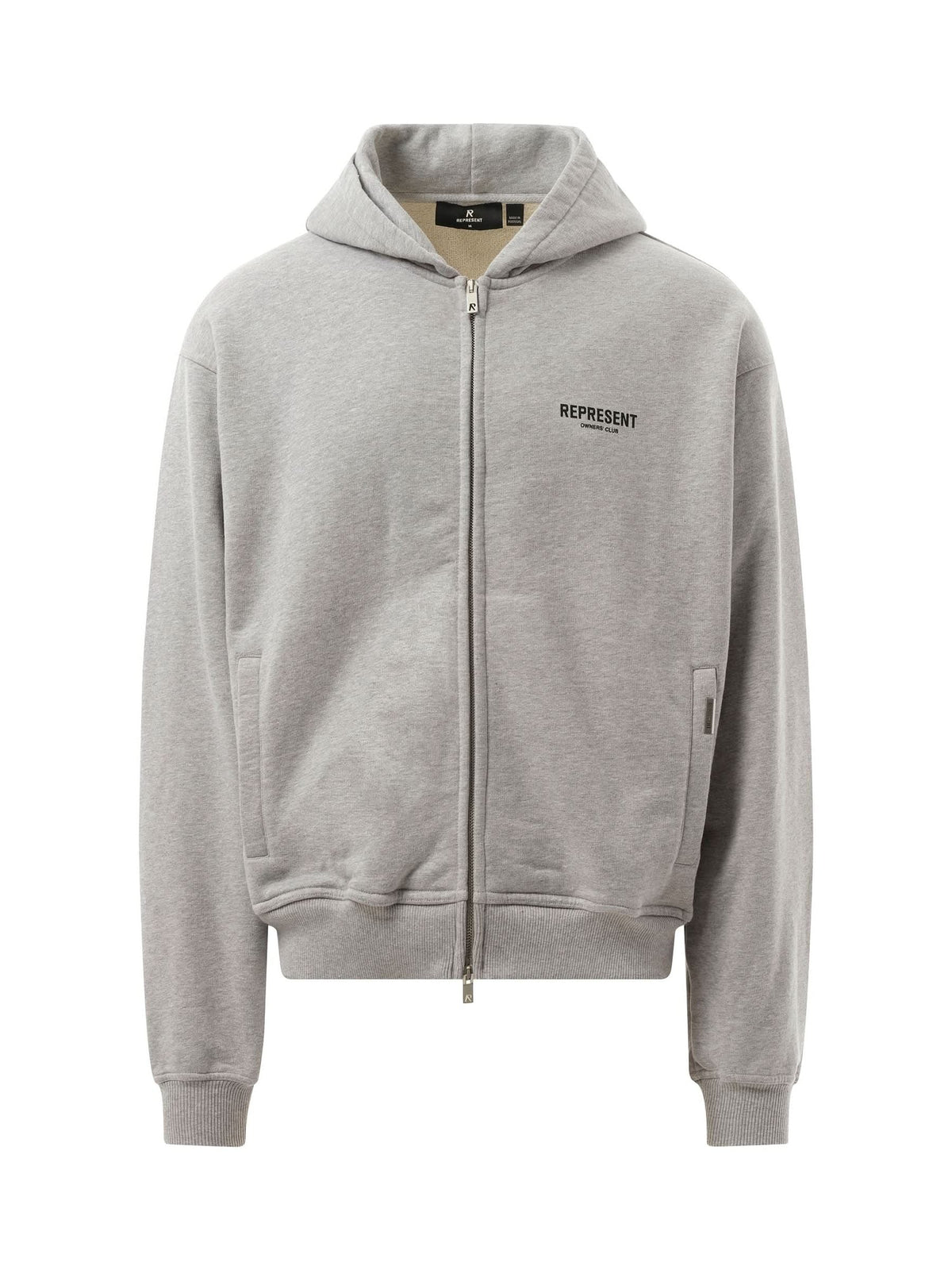 Represent Owners Club Zip Hoodie (Grey)