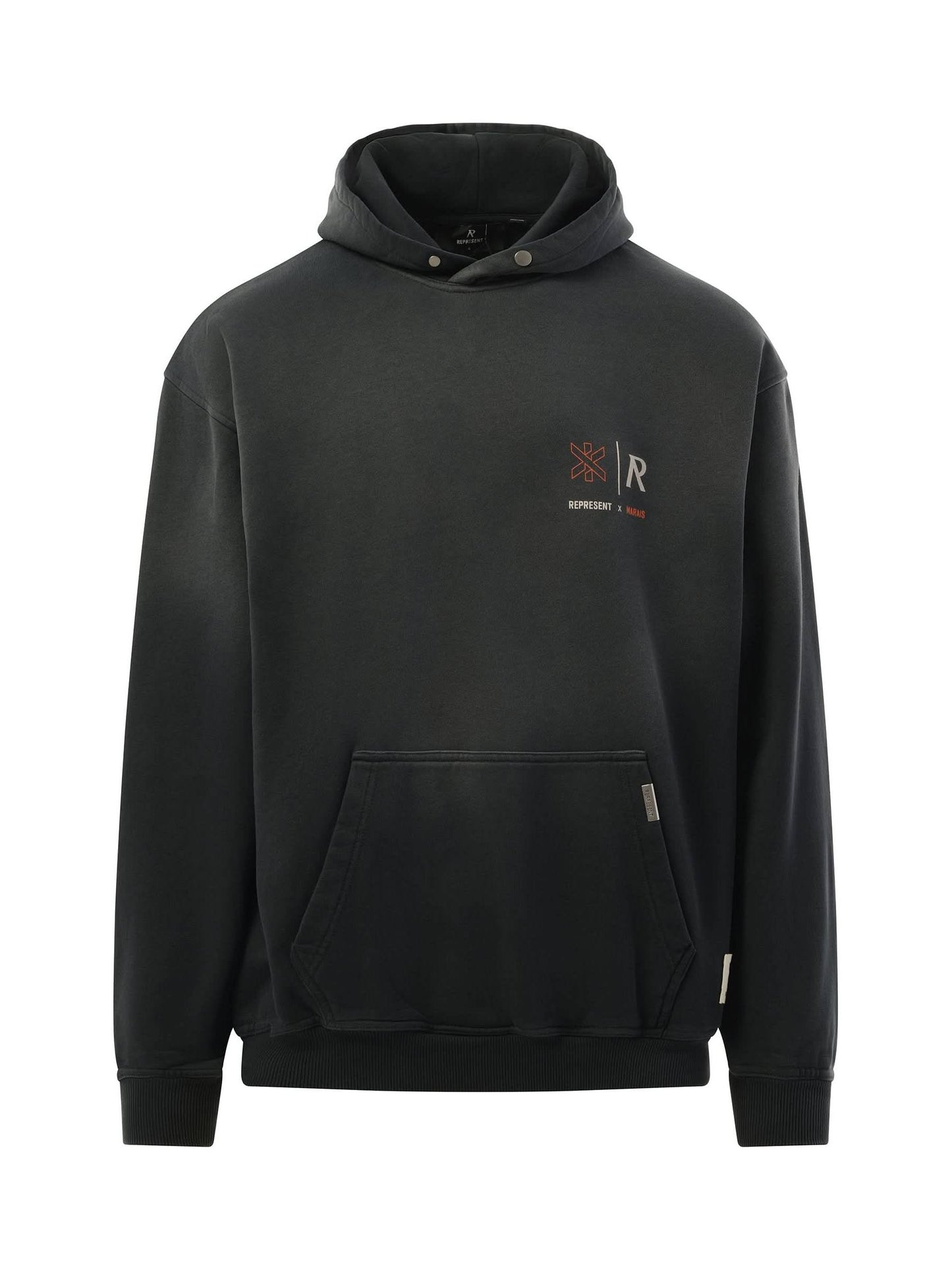 Represent x Marais Logo Lock Up Hoodie (Black)
