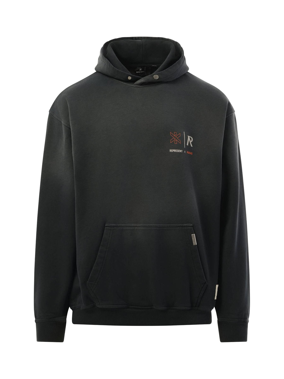Represent x Marais Logo Lock Up Hoodie (Black)