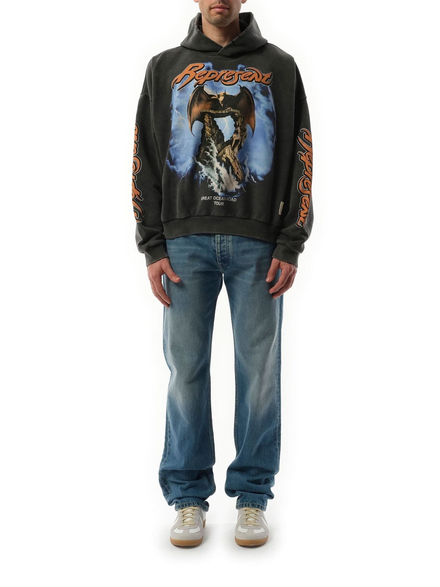 Represent x Marais Great Ocean Road Hoodie (Grey)