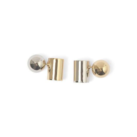 JACQUEMUS Les Boucles Perlina (Gold)