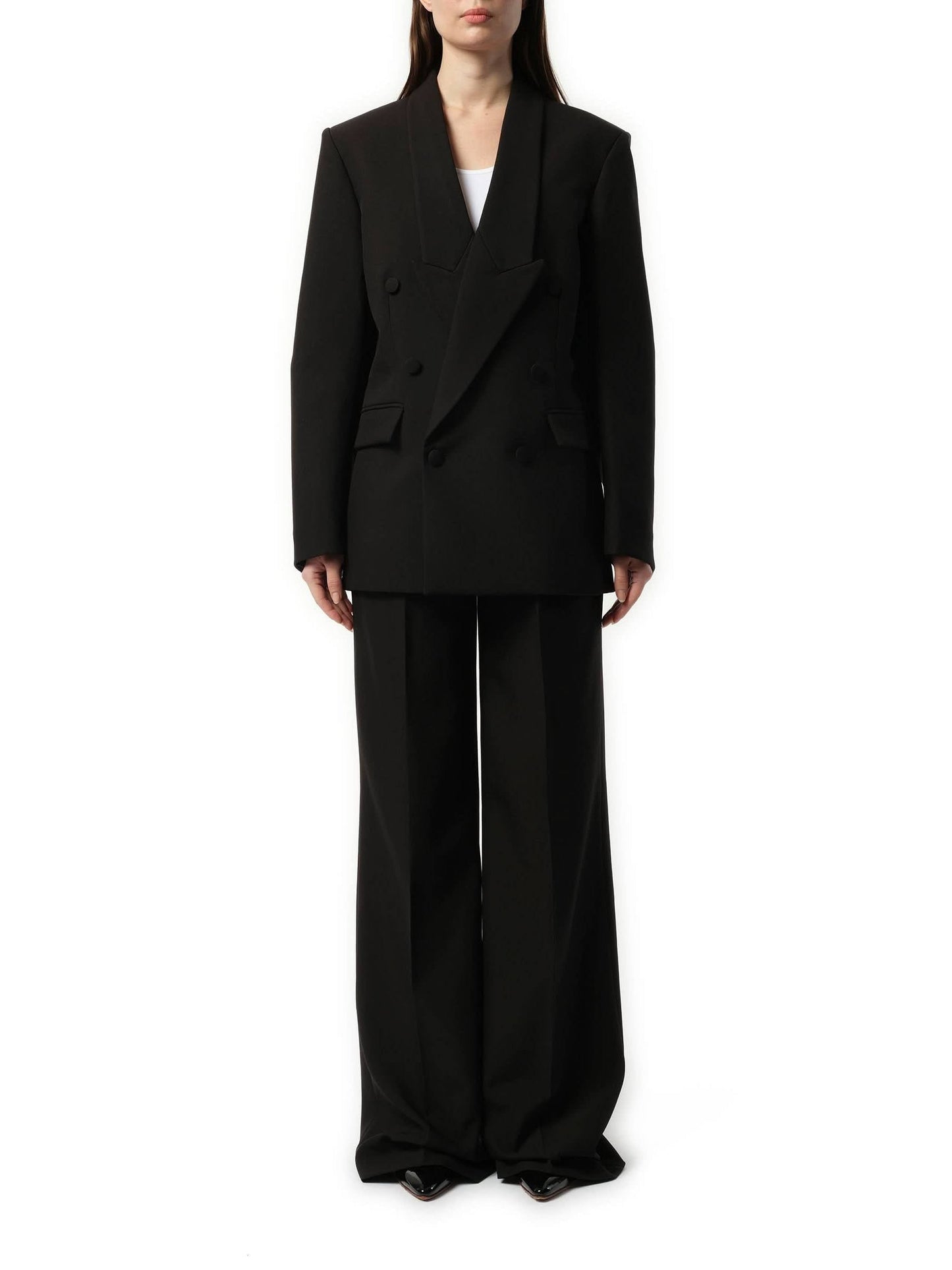 COPERNI Double Breasted Tailored Jacket (Black)