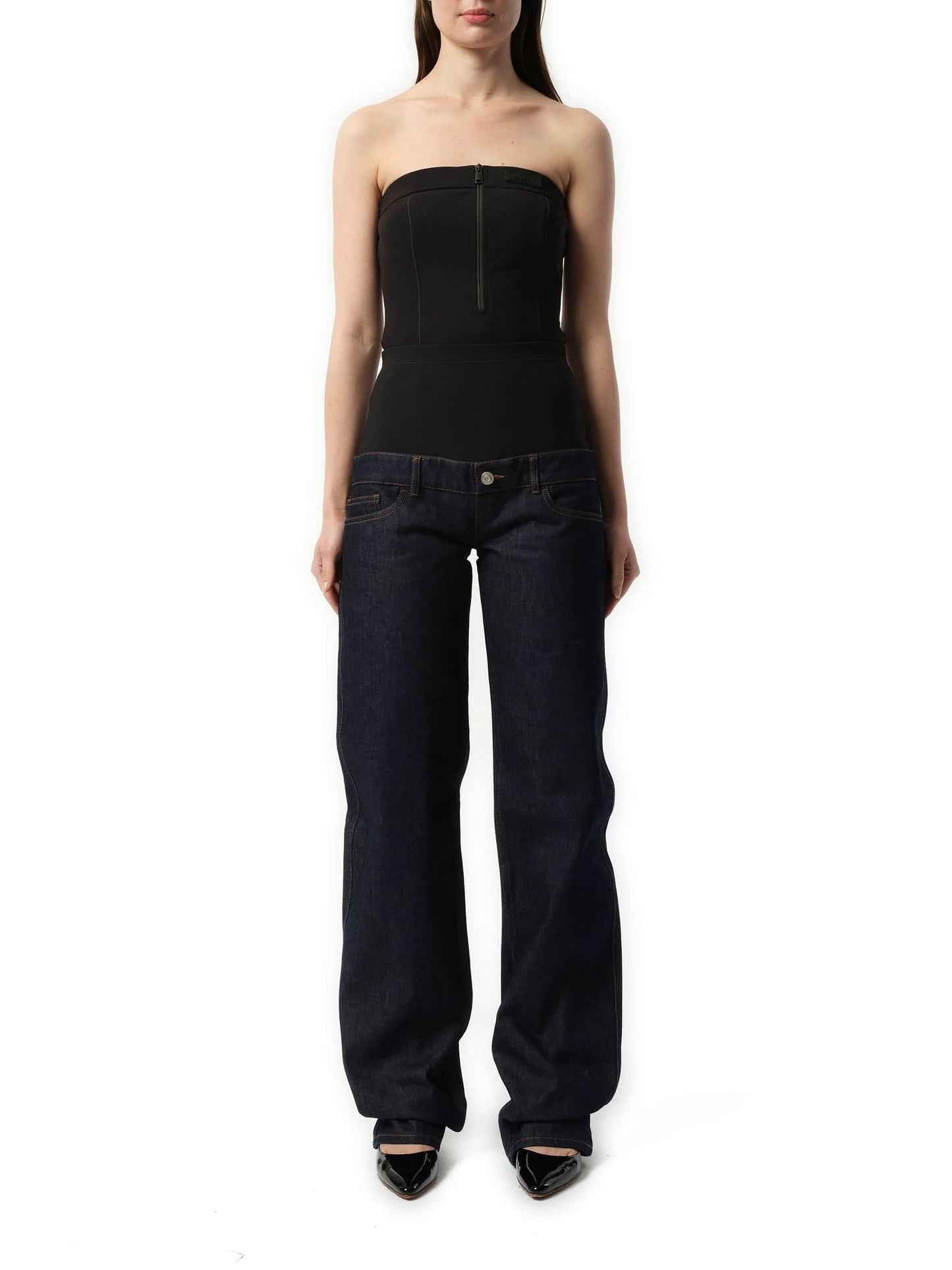 COPERNI Jersey Hybrid Denim Trouser (Blue)