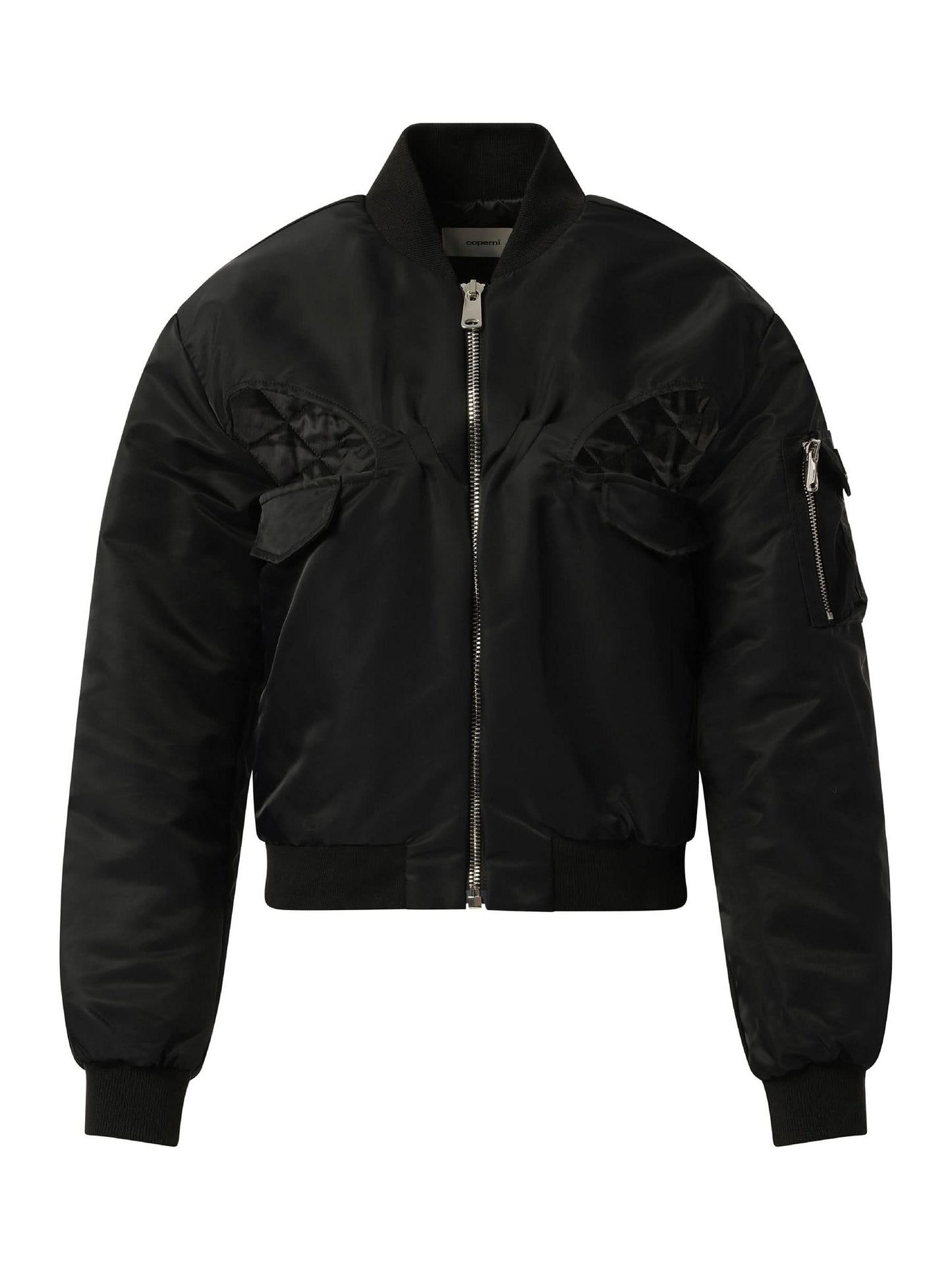COPERNI Cut-Out Bomber Jacket (Black)
