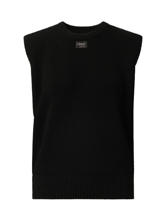 COPERNI Knitted Sleeveless Top (Black)
