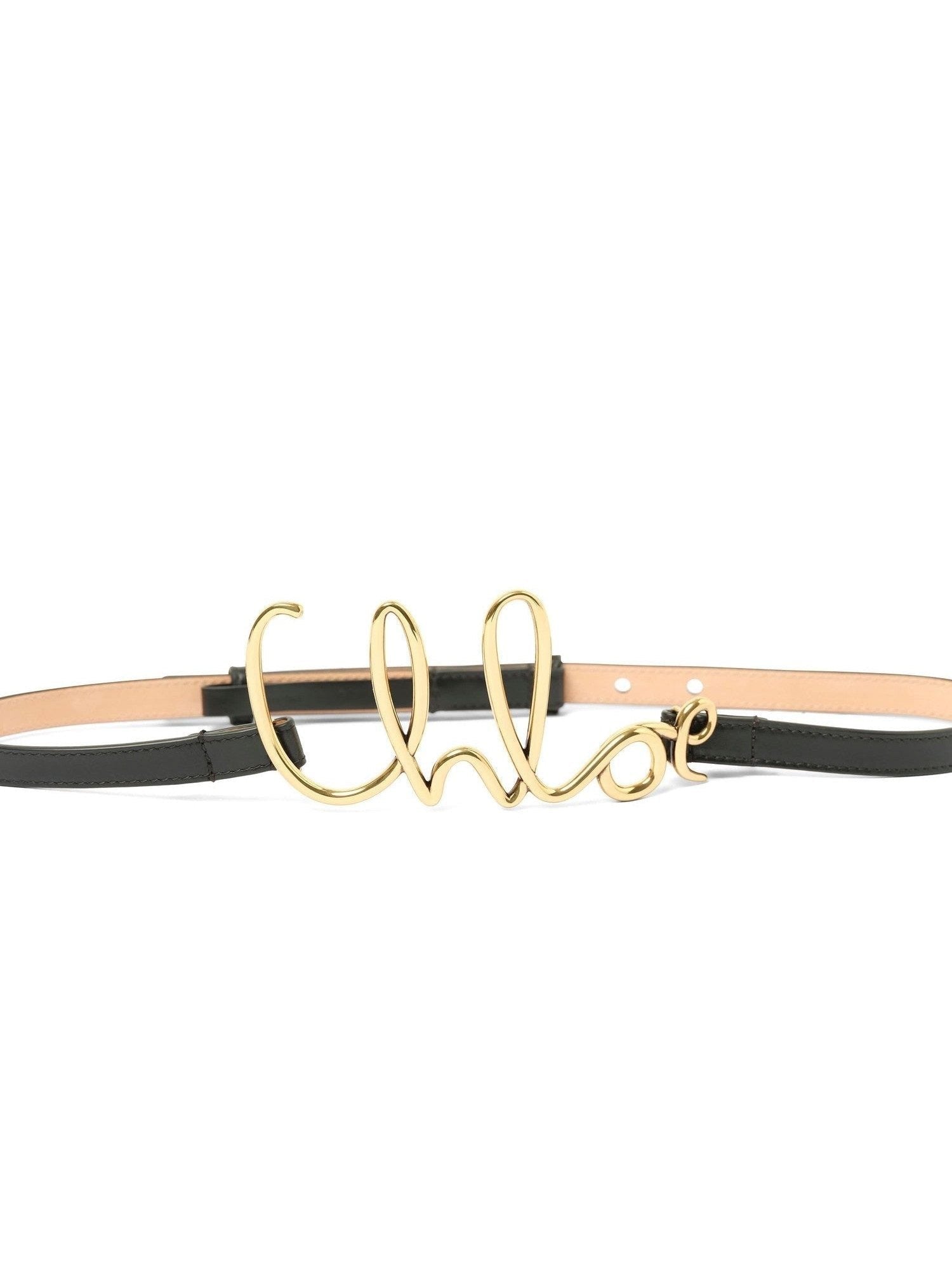 Image of Accessories. Productname: CHLOE The Chloe Iconic Belt in Black colour by brand - CHLOE