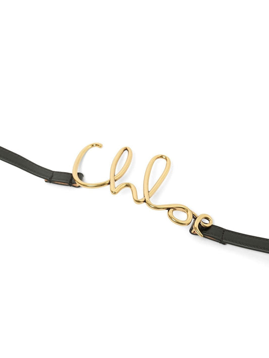 CHLOE The Chloe Iconic Belt (Black)