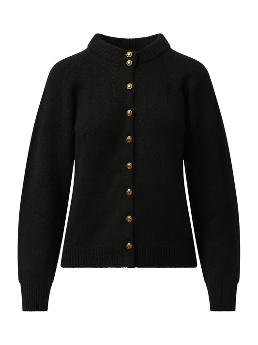 KHAITE Ambre Cardigan (Black)