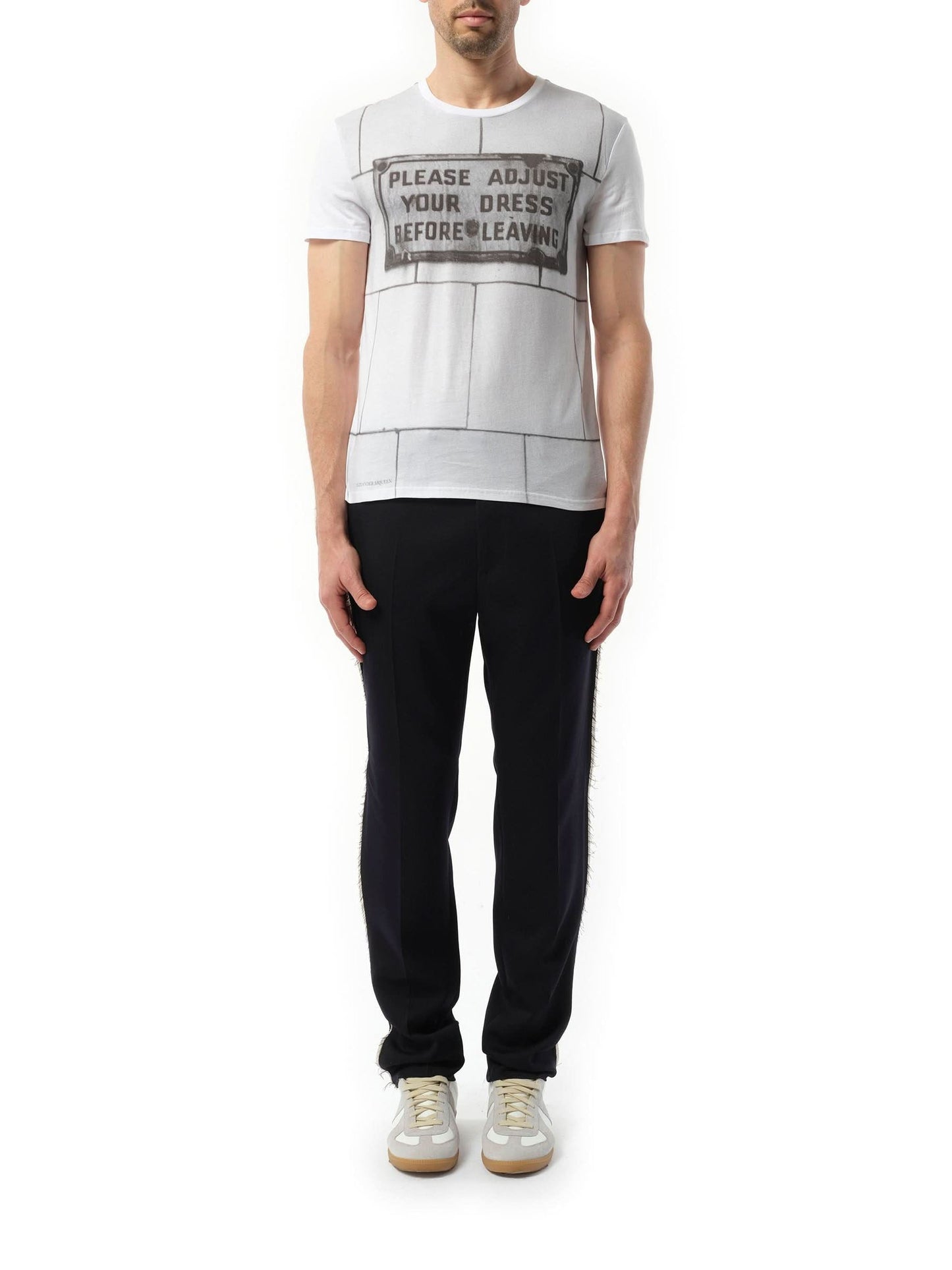 ALEXANDER MCQUEEN Deakin T-Shirts (White)