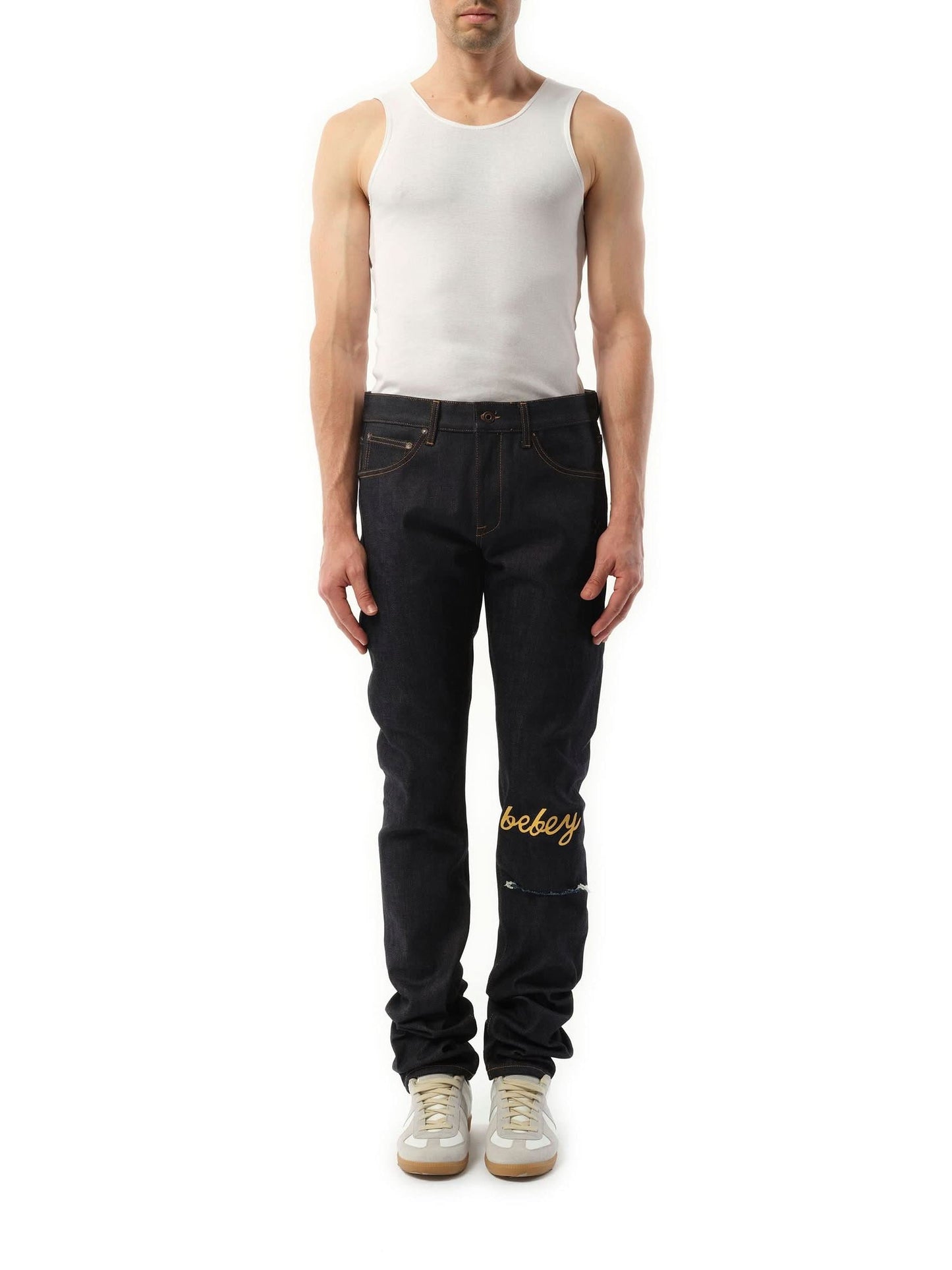 OFF-WHITE THL Bebey Arrow Selvedge Jeans (Blue)