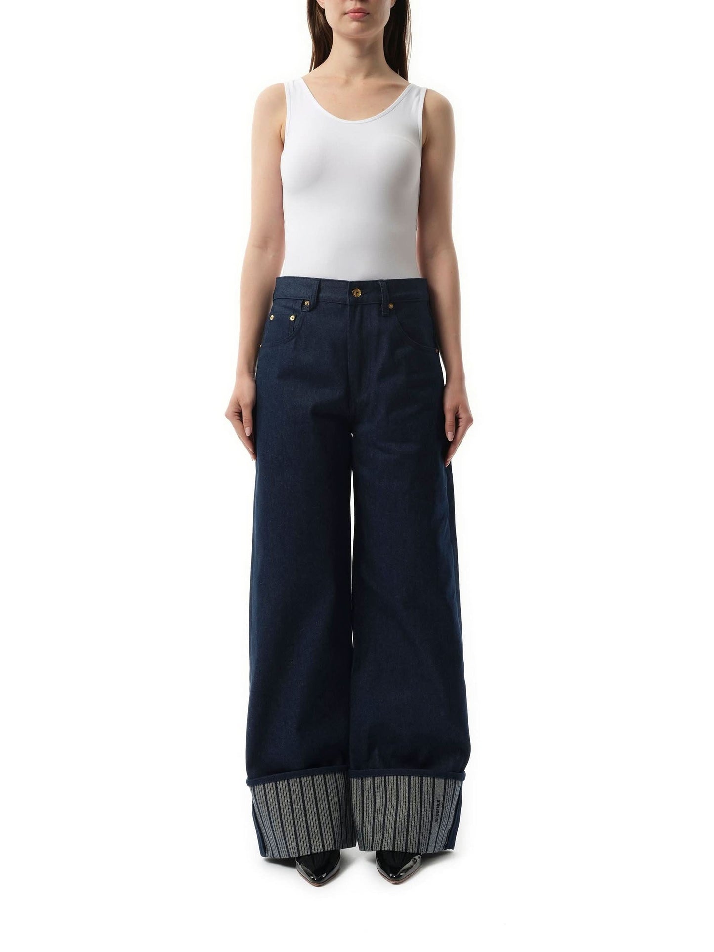 JACQUEMUS Le De-Nimes Large (Navy)