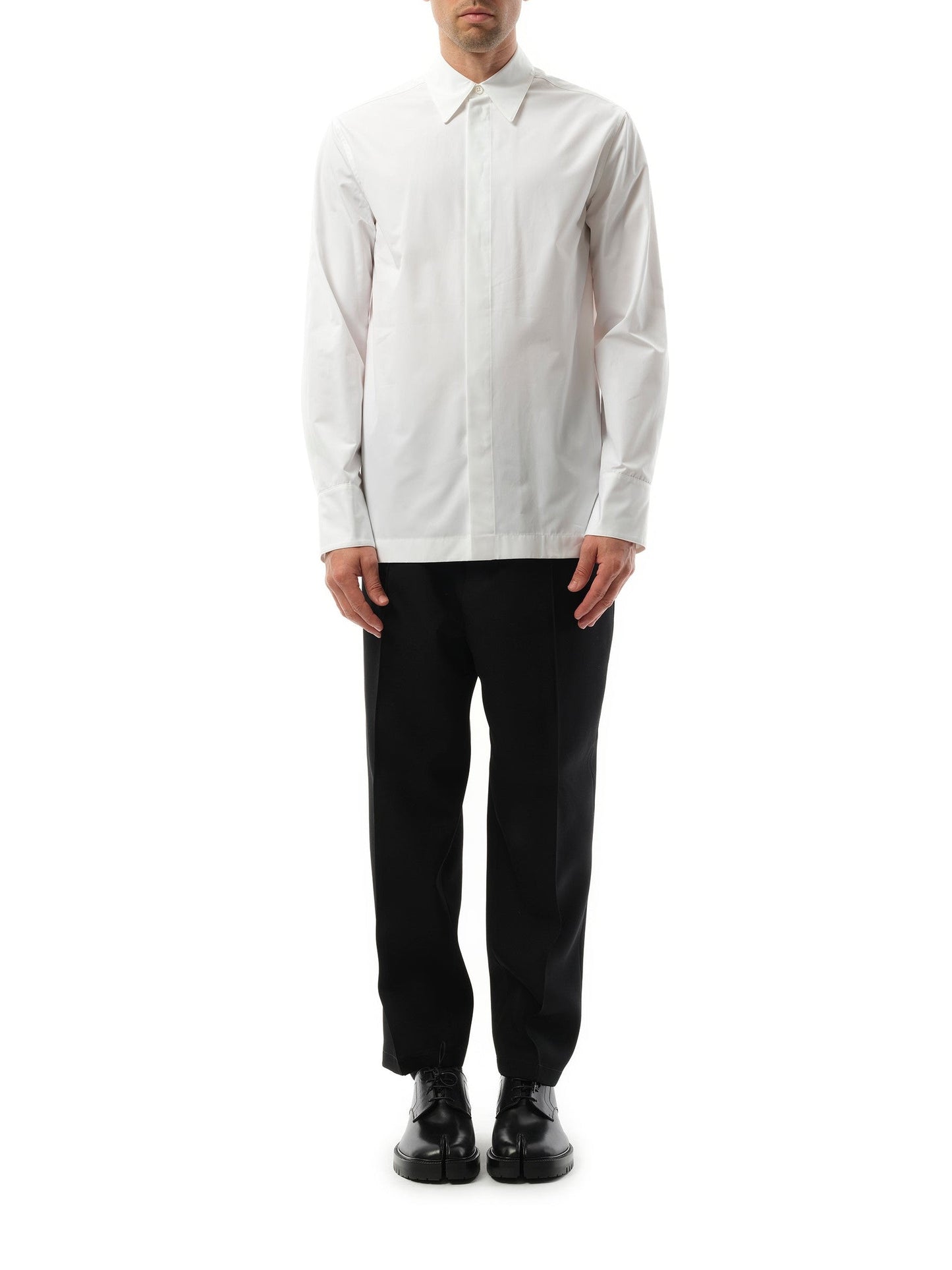 JIL SANDER Regular Shirt 130 (White)