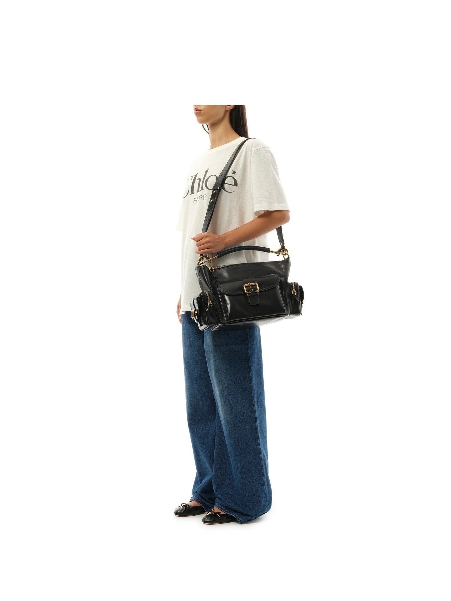 CHLOE Medium Camera Bag (Black)