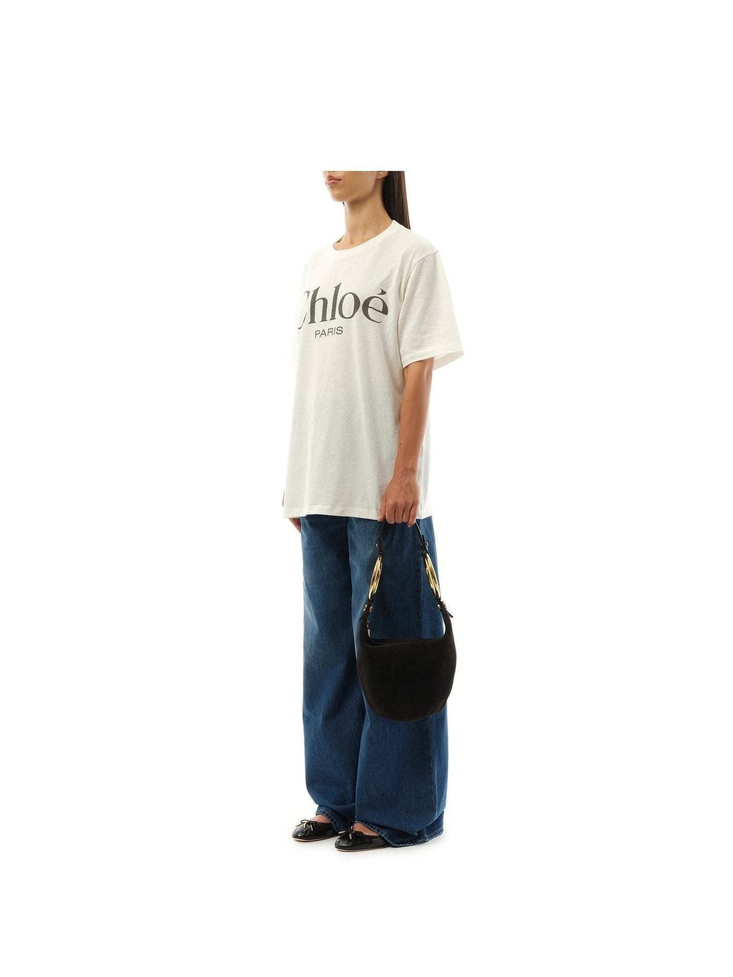 CHLOE Bracelet Shoulder Bag (Black)