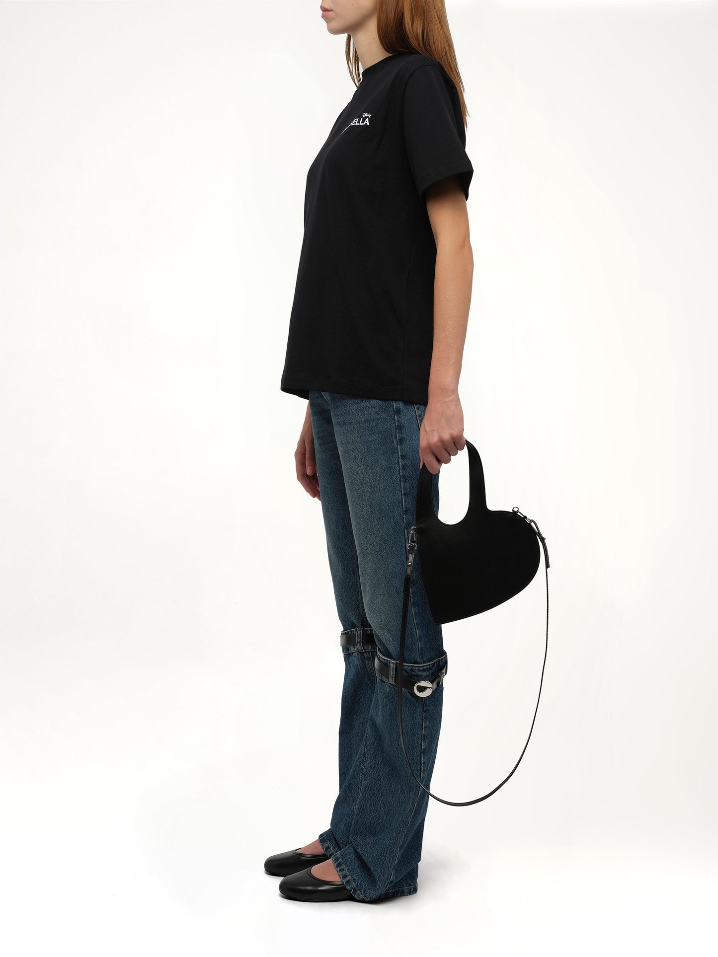 COPERNI Crossbody Baby Heart Tote Bag (Black)