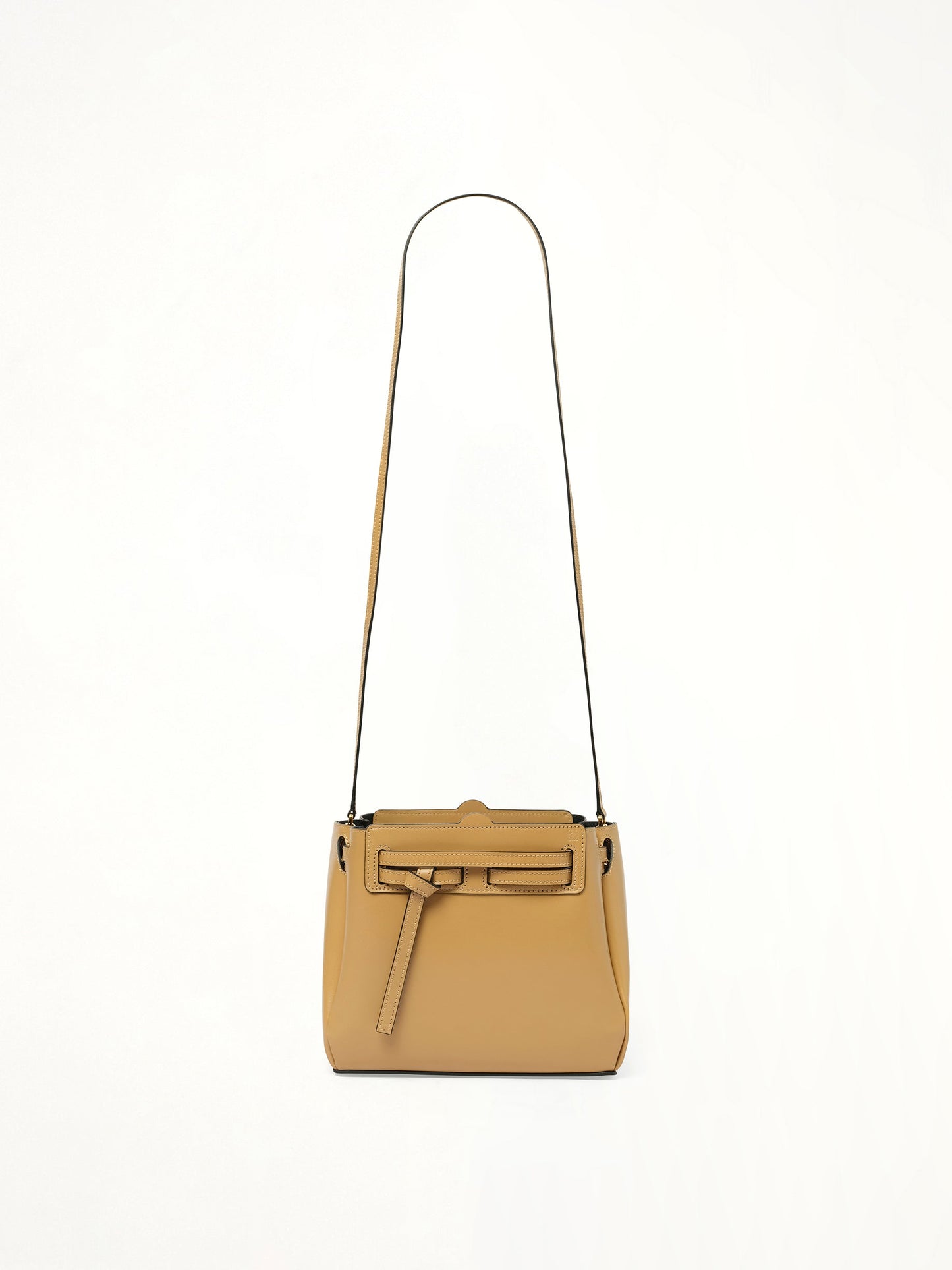 Image of Bags. Product name - Lazo Mini in Brown colour by brand - LOEWE
