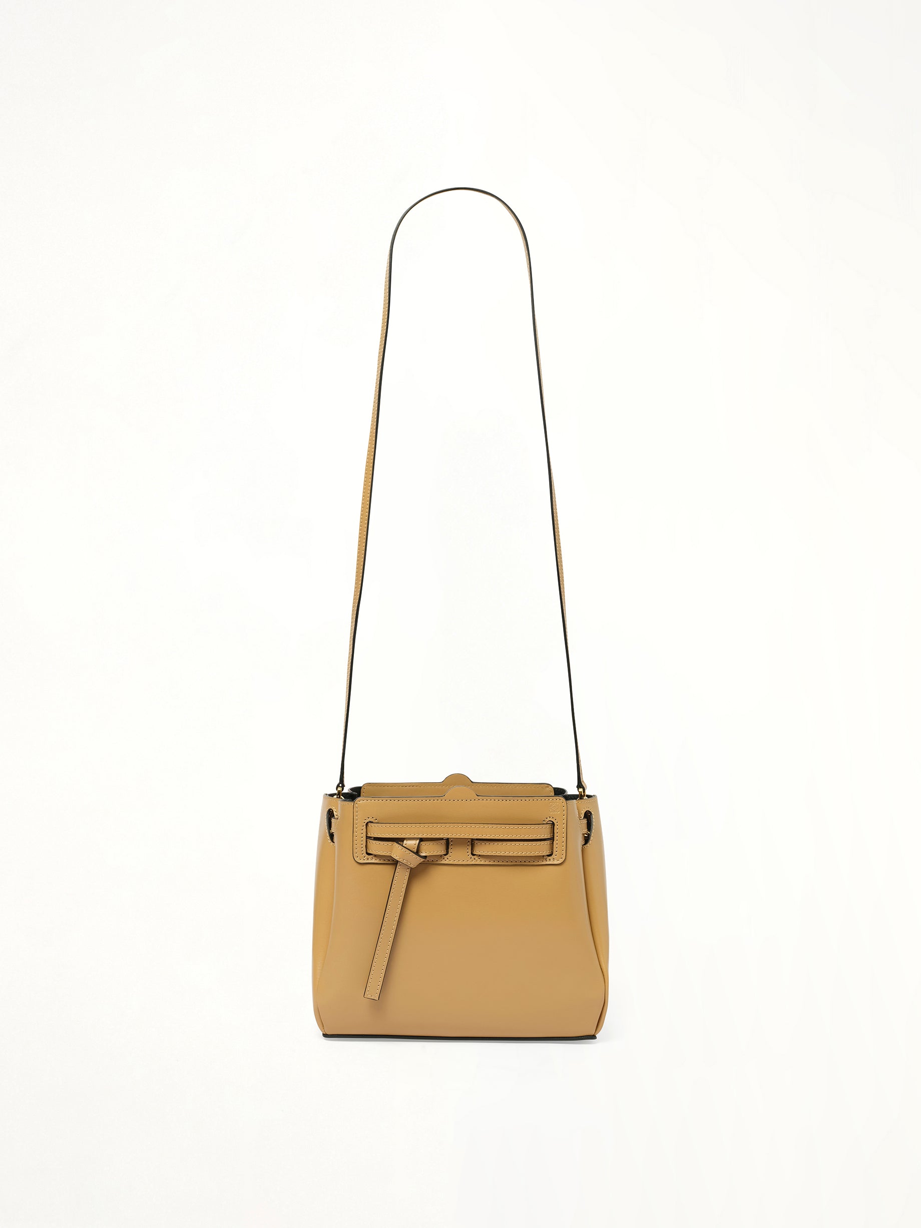 Image of Bags. Product name - Lazo Mini in Brown colour by brand - LOEWE