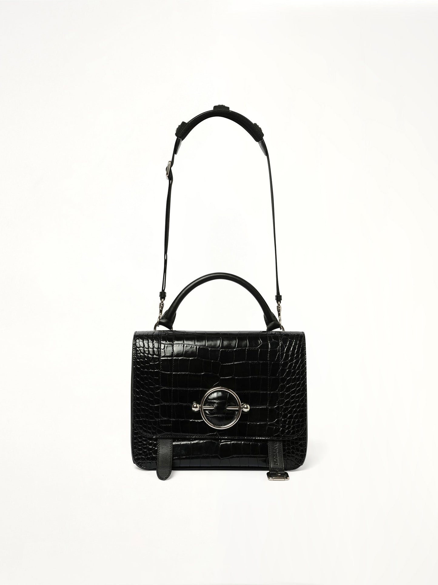 Image of Bags. Product name - JWA Disc Satchel in Black colour by brand - JWA