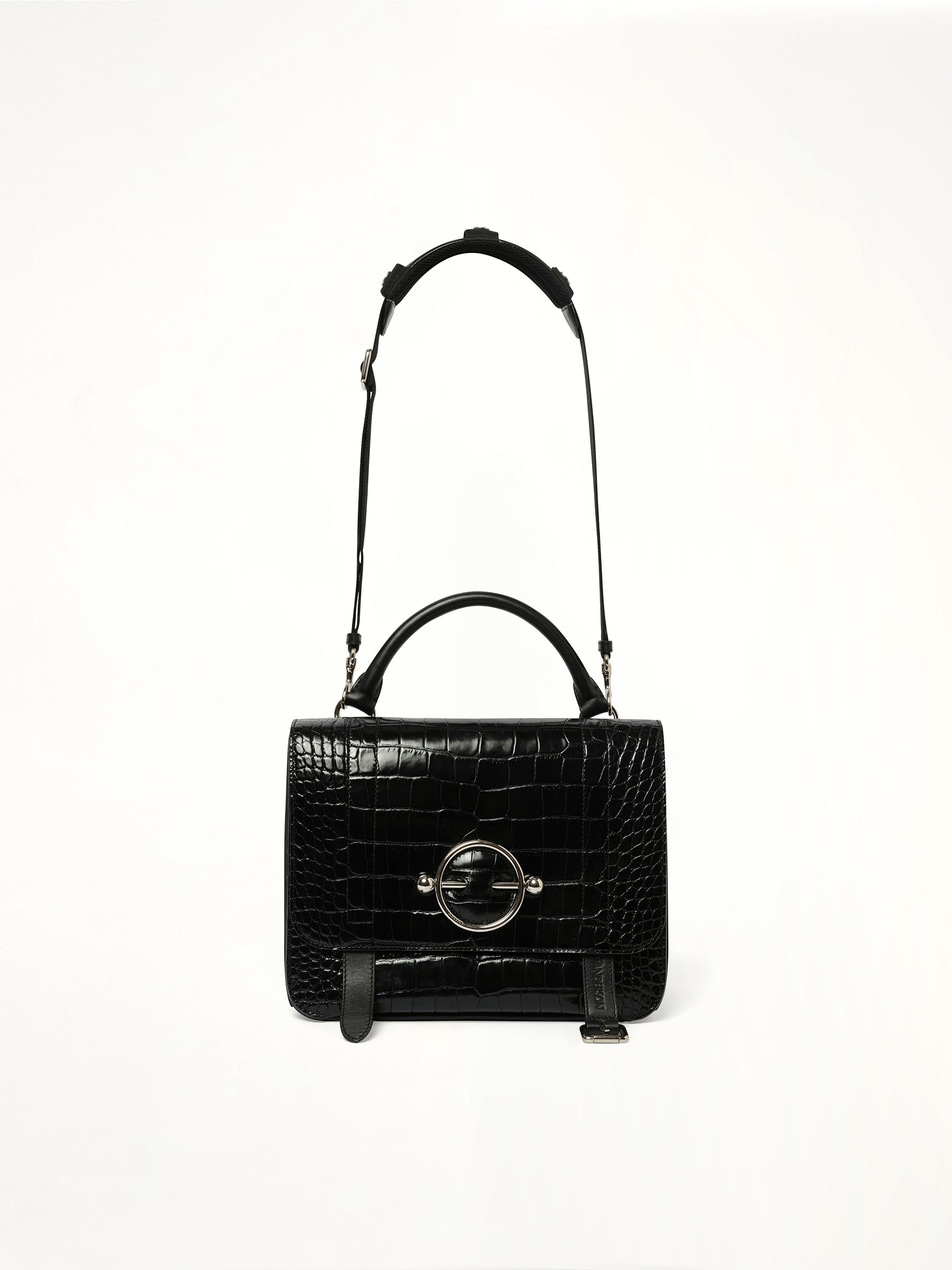 Image of Bags. Product name - JWA Disc Satchel in Black colour by brand - JWA