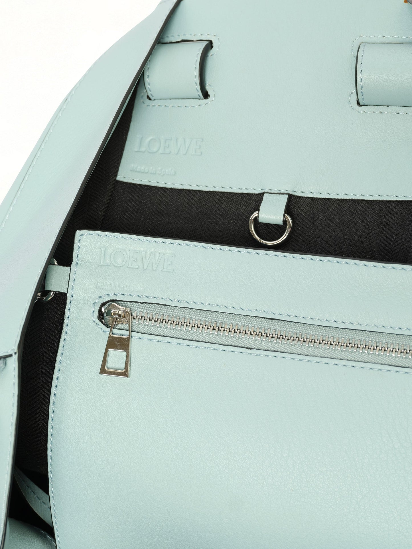 LOEWE Medium Hammock Bag (Blue)