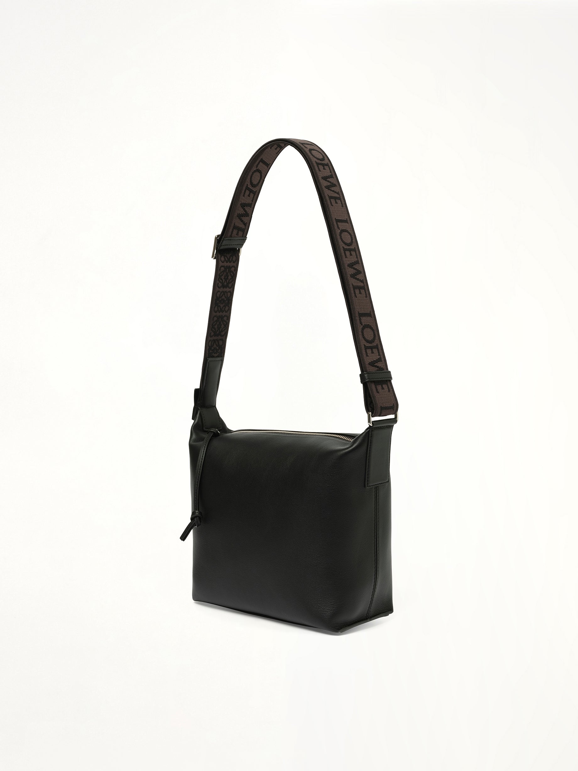 Image of Bags. Product name - Cubi Crossbody Small in Black colour by brand - LOEWE