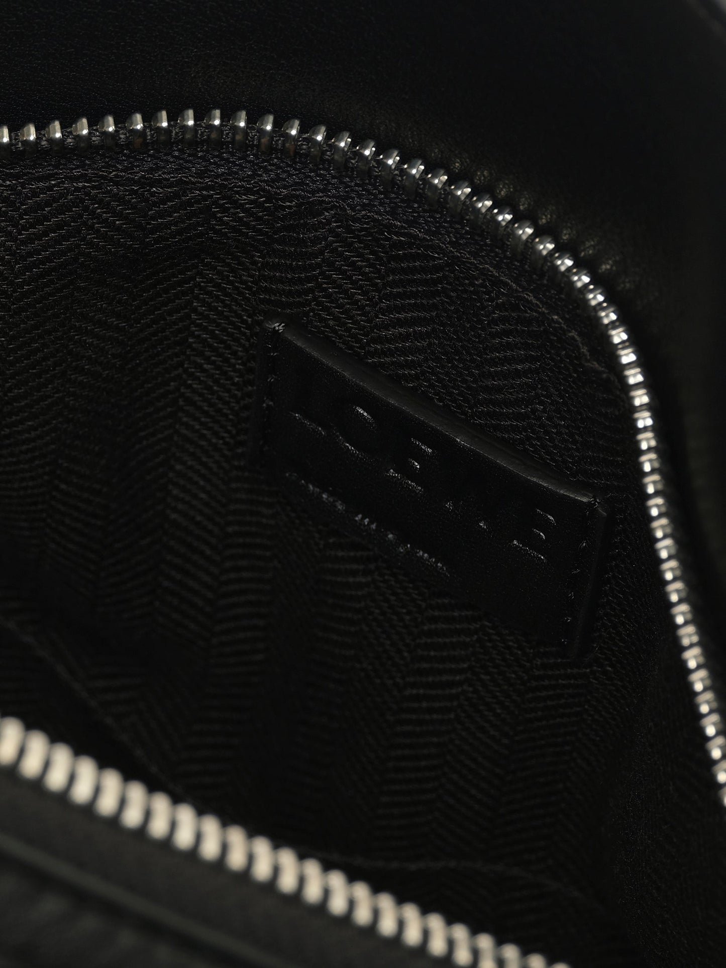 LOEWE Puzzle Edge Small Bumbag (Black)